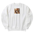 katohkouchiのPlayful_Bonds Heavyweight Crew Neck Sweatshirt