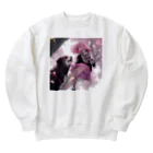 ぶーたんの公園の友情 Heavyweight Crew Neck Sweatshirt