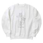 tamazonのふれんちぶる【SABOTEN】 Heavyweight Crew Neck Sweatshirt