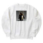 KUROSAWA特殊生物調査研究所のシカペンギン　パターンB Heavyweight Crew Neck Sweatshirt