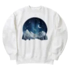 JUPITERの幻想的な冬の夜 Heavyweight Crew Neck Sweatshirt