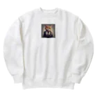 ネコ社長のネコ社長６代目 Heavyweight Crew Neck Sweatshirt