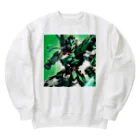 edie_のエメラルドテンペスト Heavyweight Crew Neck Sweatshirt