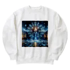 itohmaの梵字＋AI Heavyweight Crew Neck Sweatshirt