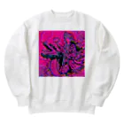 moon_takuanの観世音菩薩と龍2「Kanzeon Bodhisattva and dragon2」 Heavyweight Crew Neck Sweatshirt