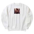 Kyon_IllustItemShopのグランジスタイルのファッションアイコン Heavyweight Crew Neck Sweatshirt