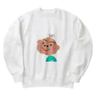 ザ☆めんまのお店の笑太郎（えみたろう） Heavyweight Crew Neck Sweatshirt