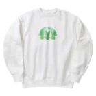 まめのハッピーイースター Heavyweight Crew Neck Sweatshirt