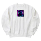 jujumarucatのROCKYCAT　サングラス Heavyweight Crew Neck Sweatshirt