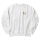 BlumeBellのラブラドールレトリバー・イエロー Heavyweight Crew Neck Sweatshirt