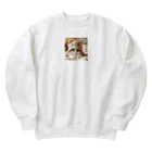 pepepe-peの帽子のグーちゃん Heavyweight Crew Neck Sweatshirt