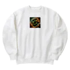 たこ焼きのタバコの葉 Heavyweight Crew Neck Sweatshirt