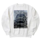 ホリリン@カリスマエディターの狛犬① Heavyweight Crew Neck Sweatshirt