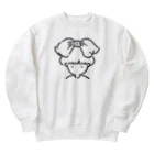 TONE GOODSのMONOCHROME RIBBON Heavyweight Crew Neck Sweatshirt