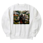 ZenCritters Sanctuaryの妖狐様 Heavyweight Crew Neck Sweatshirt