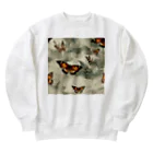 PRINCESSの現実の蝶 Heavyweight Crew Neck Sweatshirt