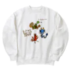 Siderunの館 B2の画伯チック四神 Heavyweight Crew Neck Sweatshirt