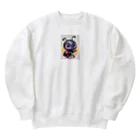 Tの店の小さなアリが元気にあいさつ Heavyweight Crew Neck Sweatshirt