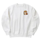 tsukino-utenaのタヌキじゃないよ！ボク、マーモット！！ Heavyweight Crew Neck Sweatshirt