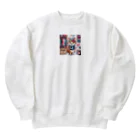 117hibikiのねこ🐾 Heavyweight Crew Neck Sweatshirt