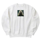 amijakoの算数の先生：学校シリーズ Heavyweight Crew Neck Sweatshirt