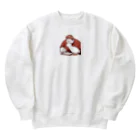 きなこのショップの食べる間もない Heavyweight Crew Neck Sweatshirt