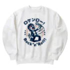 ロック堂のロケンロー Heavyweight Crew Neck Sweatshirt