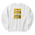 Juliajuliaの夏の恋人、冷凍マンゴーが勢揃い！ Heavyweight Crew Neck Sweatshirt