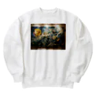 AQUAMETAVERSEのゲンノ夢　NON13 Heavyweight Crew Neck Sweatshirt