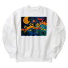 AQUAMETAVERSEのゲンノ夢　　NON13 Heavyweight Crew Neck Sweatshirt