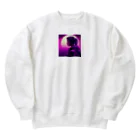 ゆーきの夕暮れ Heavyweight Crew Neck Sweatshirt