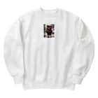 StealHeartのオシャレなクマ Heavyweight Crew Neck Sweatshirt