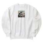 Banzoku@鷺師のお店のカササギ Heavyweight Crew Neck Sweatshirt