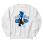 Loveuma. official shopのPUNCH! PUNCH! NEKO PUNCH! by NLD Heavyweight Crew Neck Sweatshirt