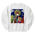 patroom(柄)のうさぎタウン Heavyweight Crew Neck Sweatshirt