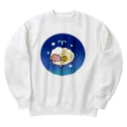 もふもふ堂の牡羊座 Heavyweight Crew Neck Sweatshirt