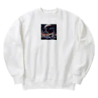 Banksy-sの1. Futura Space Station Heavyweight Crew Neck Sweatshirt