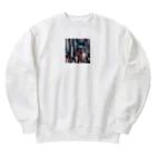 Banksy-sの7. Futura Cyber City Heavyweight Crew Neck Sweatshirt