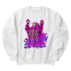 GOOD VIBES CATSの言いたいことがあるやつだけが生き残る Heavyweight Crew Neck Sweatshirt