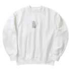 rilybiiのarch paintart . Heavyweight Crew Neck Sweatshirt