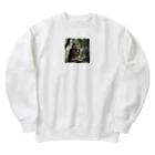 keistyleの森の番人　フクロウ Heavyweight Crew Neck Sweatshirt