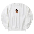 itanki3のにんじんこけし Heavyweight Crew Neck Sweatshirt