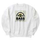 bassblocksのクラシカルバスロゴ Heavyweight Crew Neck Sweatshirt