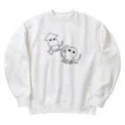 あこりんごのイカくん、タコくん Heavyweight Crew Neck Sweatshirt