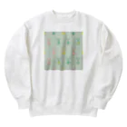 うさぎやのうさぎ柄8 Heavyweight Crew Neck Sweatshirt