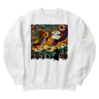 yos-1292583のカープさいしん Heavyweight Crew Neck Sweatshirt