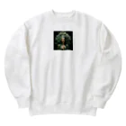 AQUAMETAVERSEの魅惑的な緑の世界　なでしこ　1478 Heavyweight Crew Neck Sweatshirt