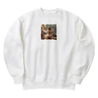 stonefishのペットと遊ぶ天使 Heavyweight Crew Neck Sweatshirt