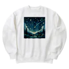 ほっこり絵音舎のほしのおともだち Heavyweight Crew Neck Sweatshirt