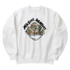 あいさのおみせのマシマシのラーメン Heavyweight Crew Neck Sweatshirt